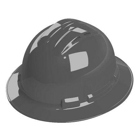 Cordova Duo Safety, Ratchet 4-Point Full-Brim Hard Hat - Dove Gray H34R10